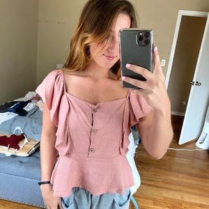 Cute boutique top! Barely worn!